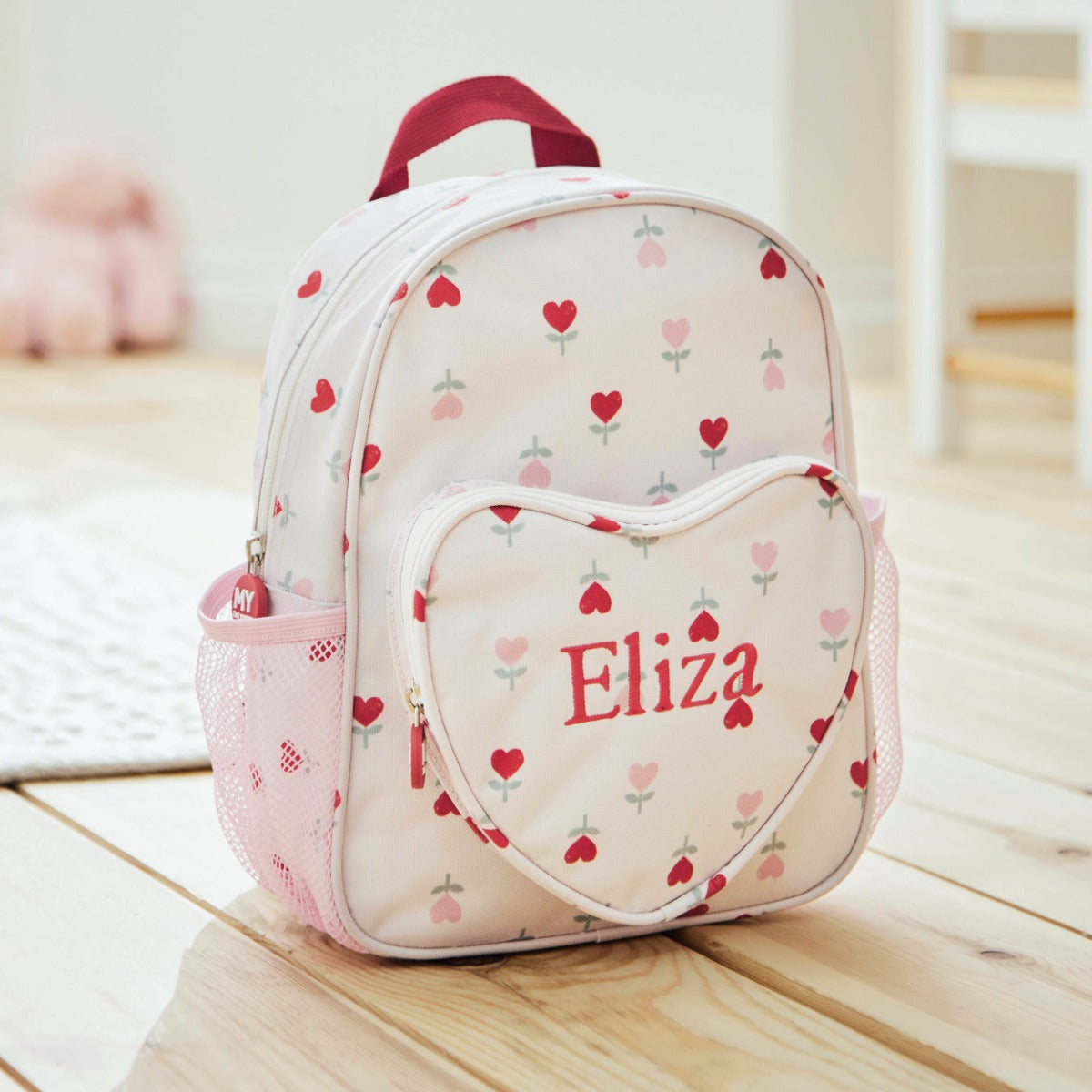 Personalised heart pattern Mini Backpack – My 1st Years