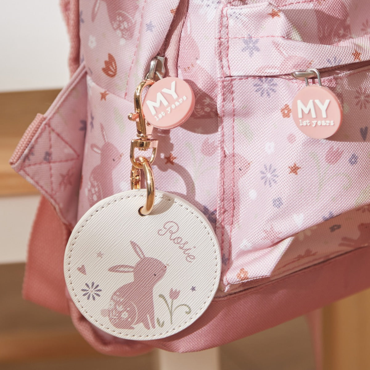 Personalised Key Ring Bookbag