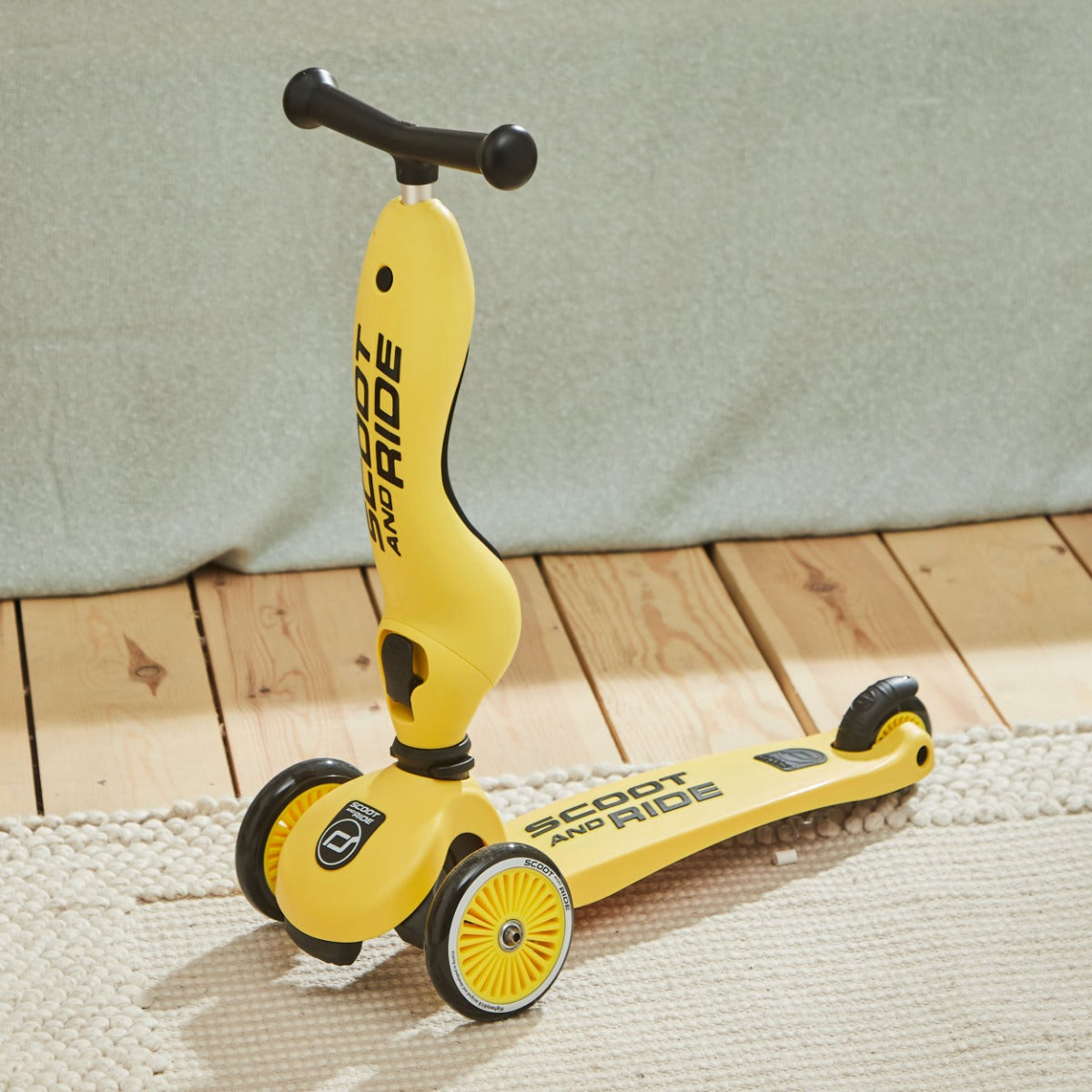 Scoot and Ride Yellow Highway Kick 1 Scooter – My 1st Years