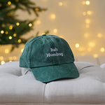 Personalised Bottle Green Vintage Cap