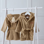 Personalised Lion Fleece Robe