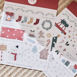 Dolls House Add-On Christmas Stickers