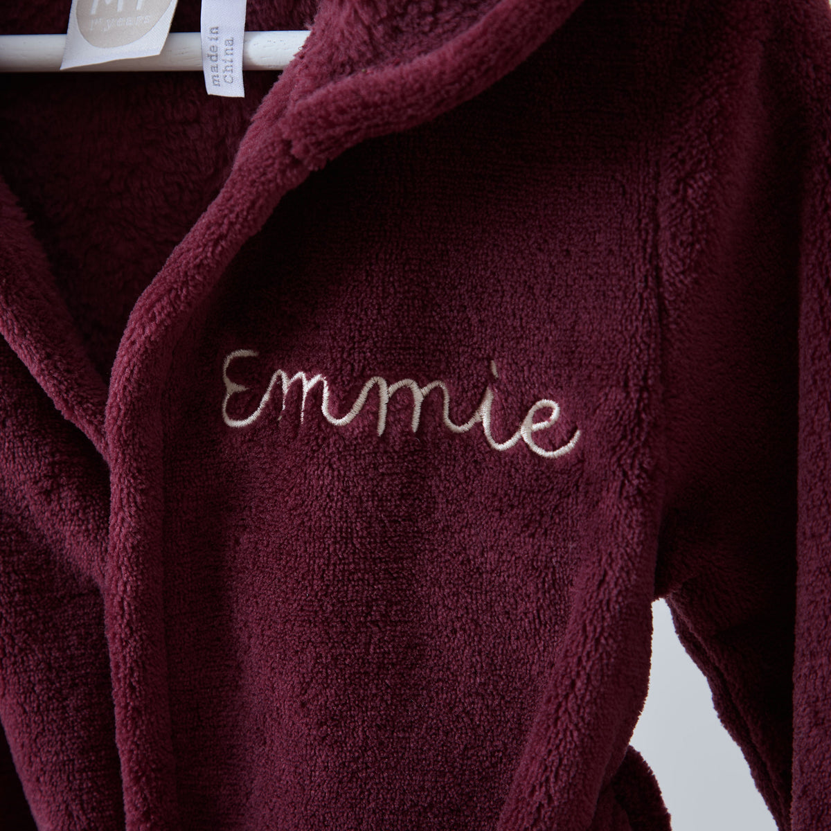 Personalised Mulberry Pie Fleece Robe