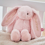 Personalised Pink Bunny Soft Toy - Embroidered
