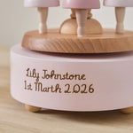 Personalised Ballerina Carousel Music Box