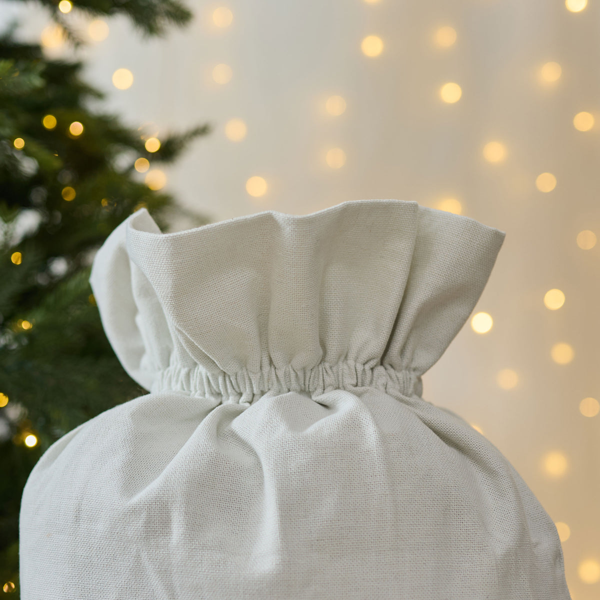 Personalised Initial Canvas Gift Sack