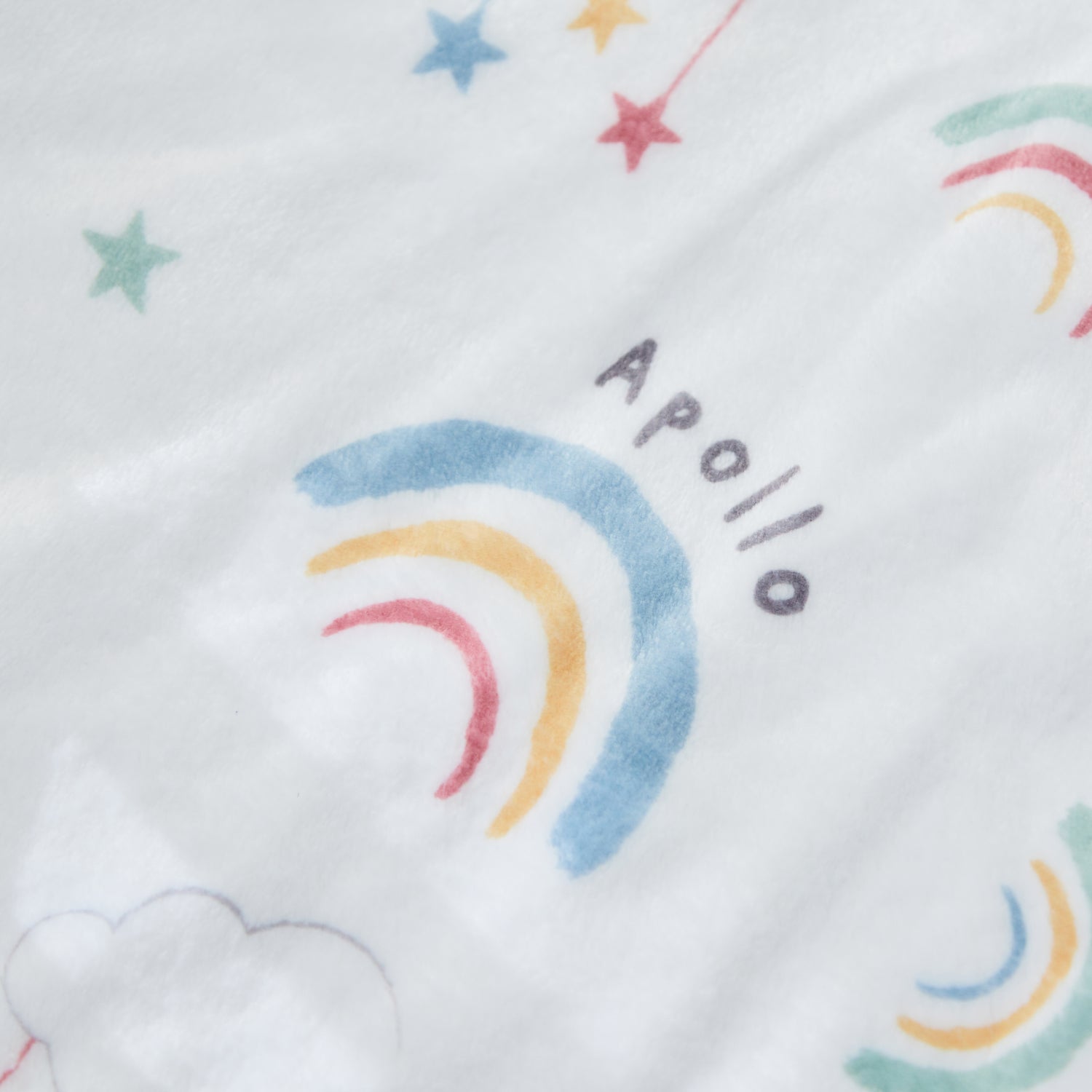 Personalised Pride & Joy Fleece Baby Blanket