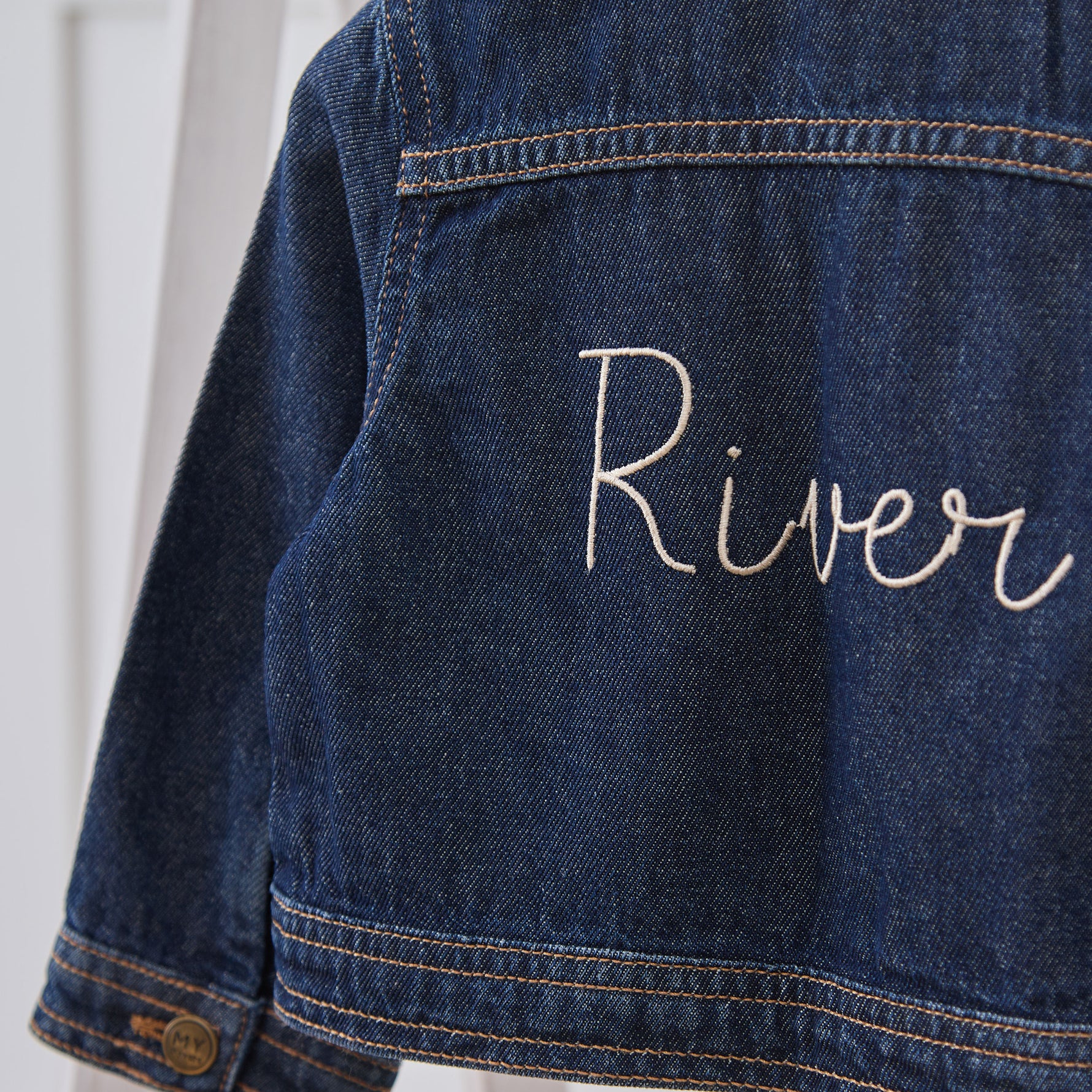 Personalised Indigo Denim Jacket