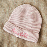 Personalised Pink Beanie