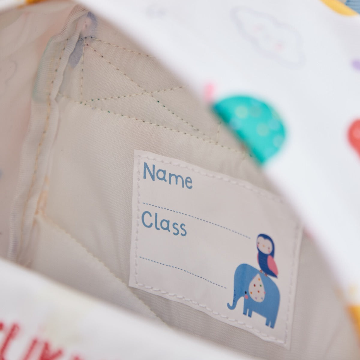 Personalised Colourful Print Classic Mini Backpack