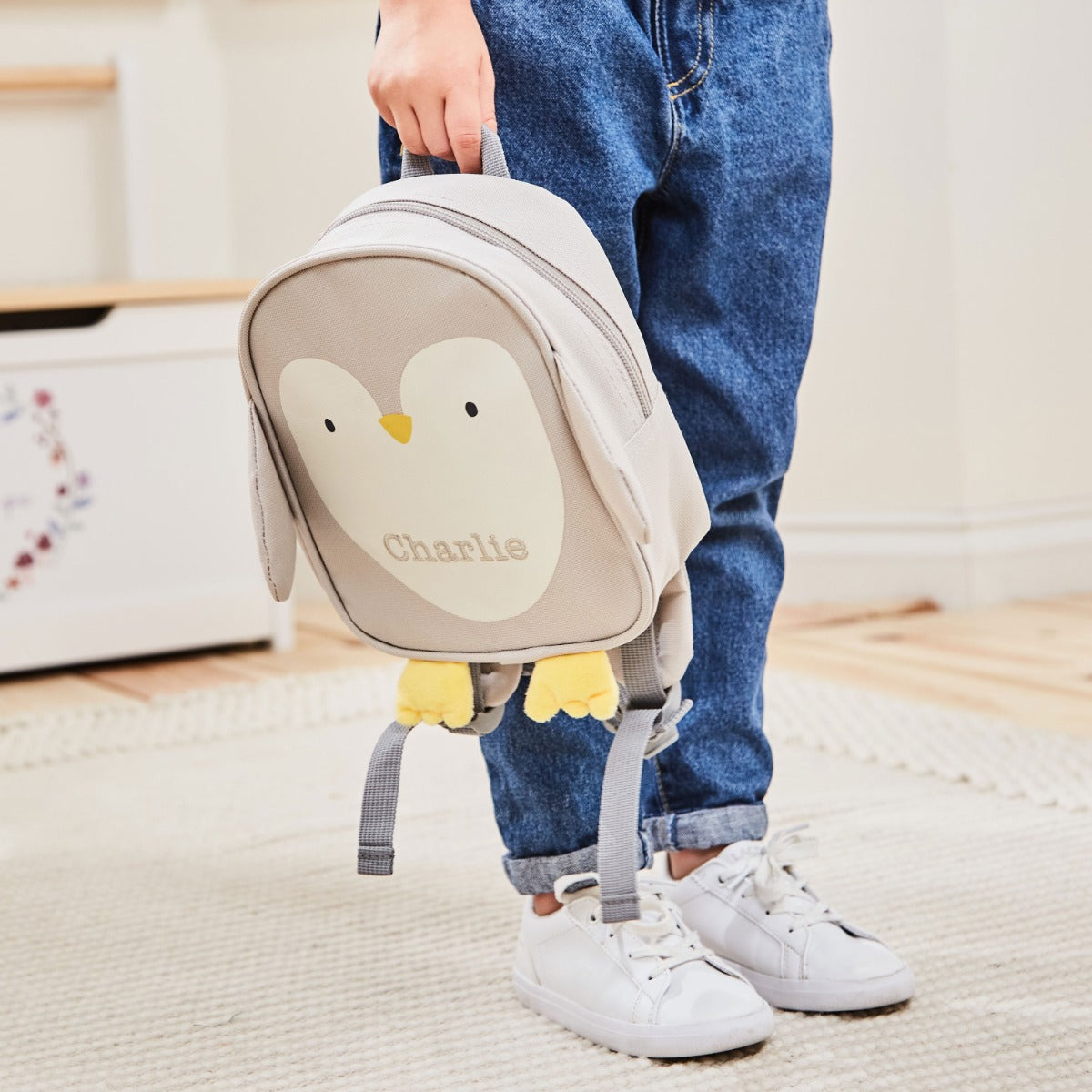 baby penguin in the kid backpack SPY X FAMILY this toddler backpack carrier is engineered to ensure comfort and safety Penguins Backpacks