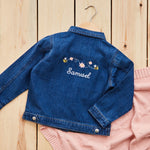 Personalised Bumblebee Denim Jacket (18 Months - 4 Years)
