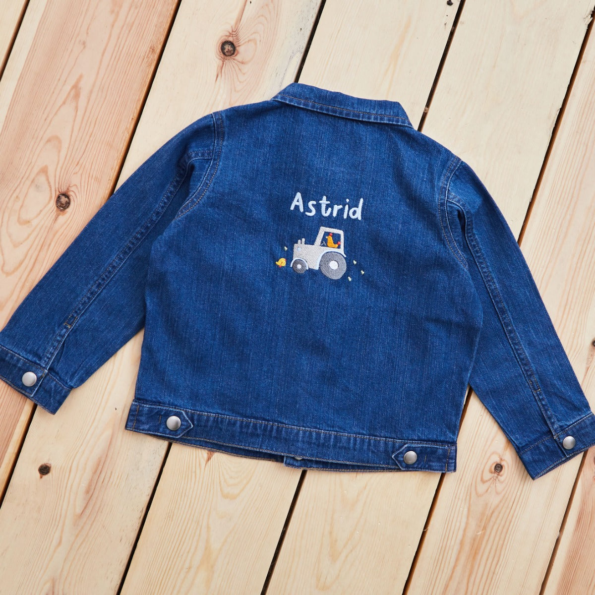 Personalised Farmyard Denim Jacket