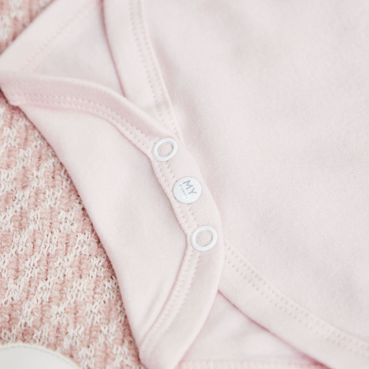 Personalised Pink Our 1st Father's Day Bodysuit