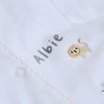 Personalised Born To Be Loved Sleepsuit