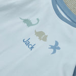 Personalised Dinosaur Jersey Pyjamas