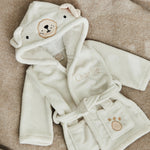 Personalised Puppy Fleece Robe