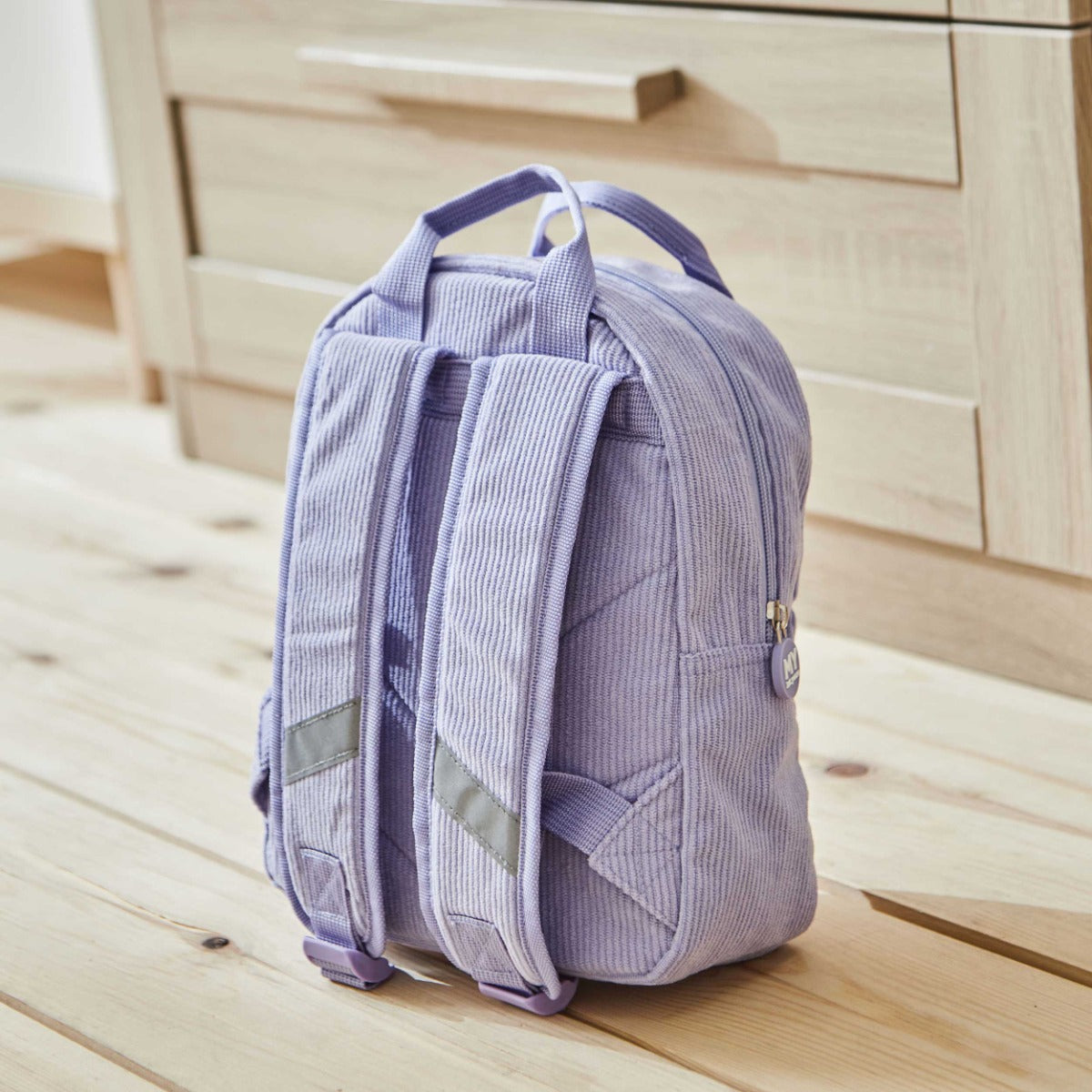 Personalised Butterfly Lilac Mini Cord Backpack – My 1st Years