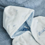 Personalised Blue Star Towelling Robe