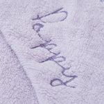 Personalised Lush Lavender Small Hooded Towel