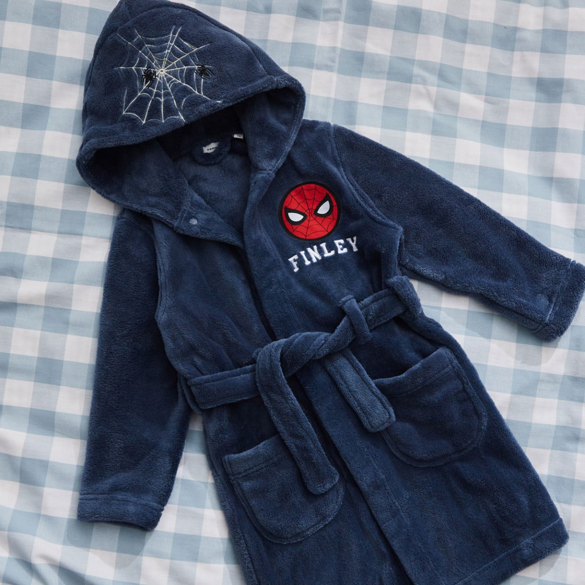 Name It Personalised Spider Man Fleece Robe