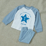 Personalised 'When I Wake Up I'll Be' Blue Pyjamas
