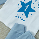 Personalised 'When I Wake Up I'll Be' Blue Pyjamas