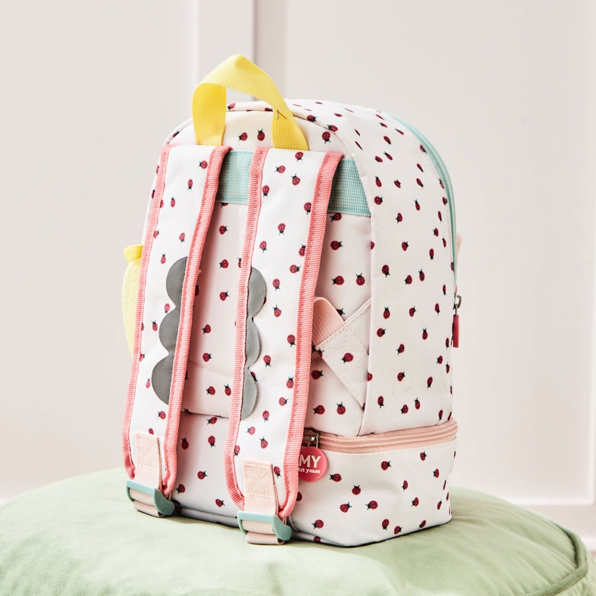 Personalised Ladybird Mini Compartment Backpack
