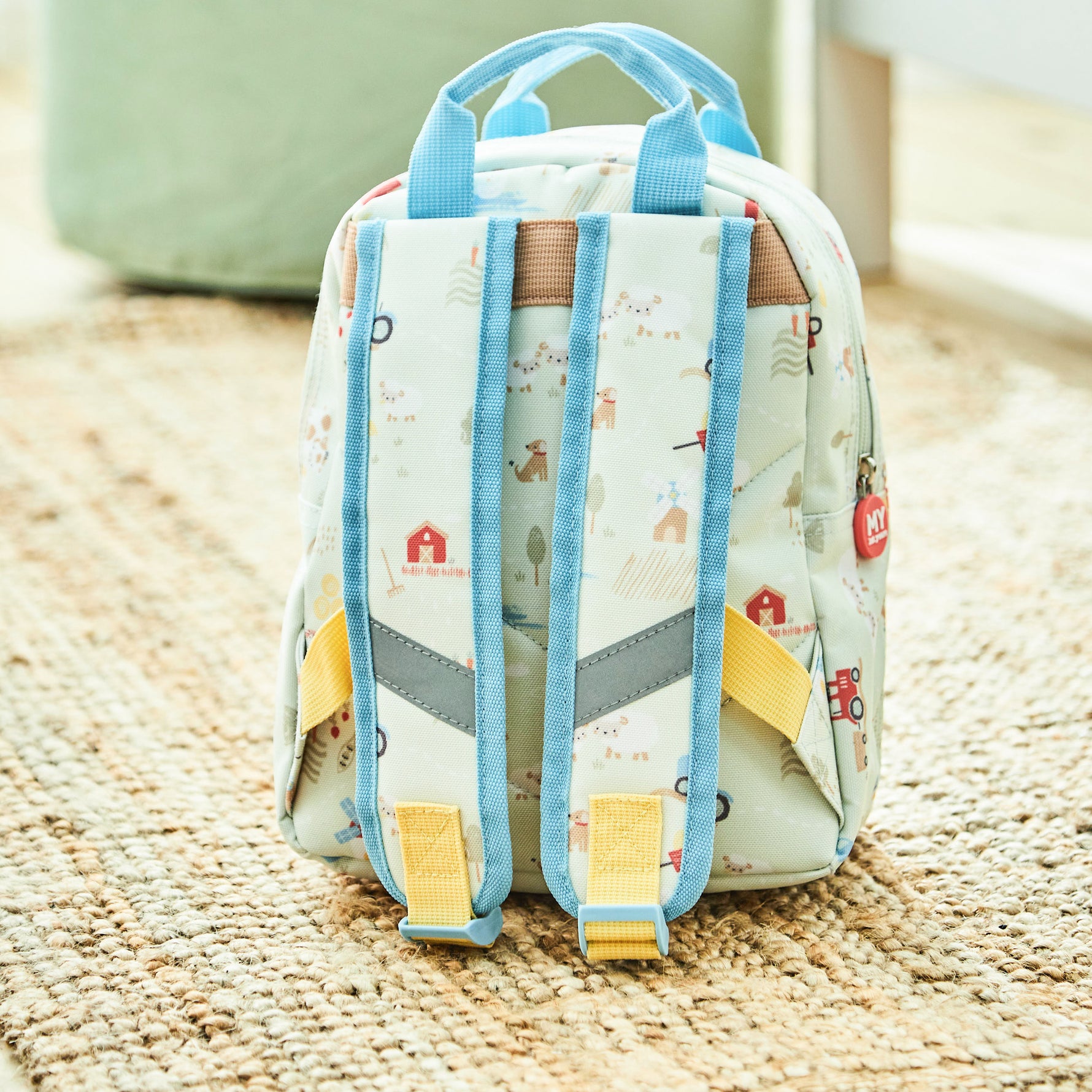 Personalised Farm Grab Handle Mini Backpack 