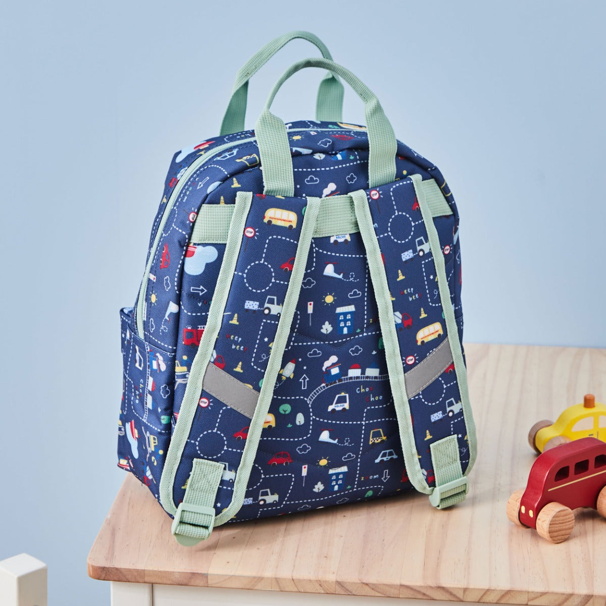 Personalised On The Move Grab Handle Medium Backpack 