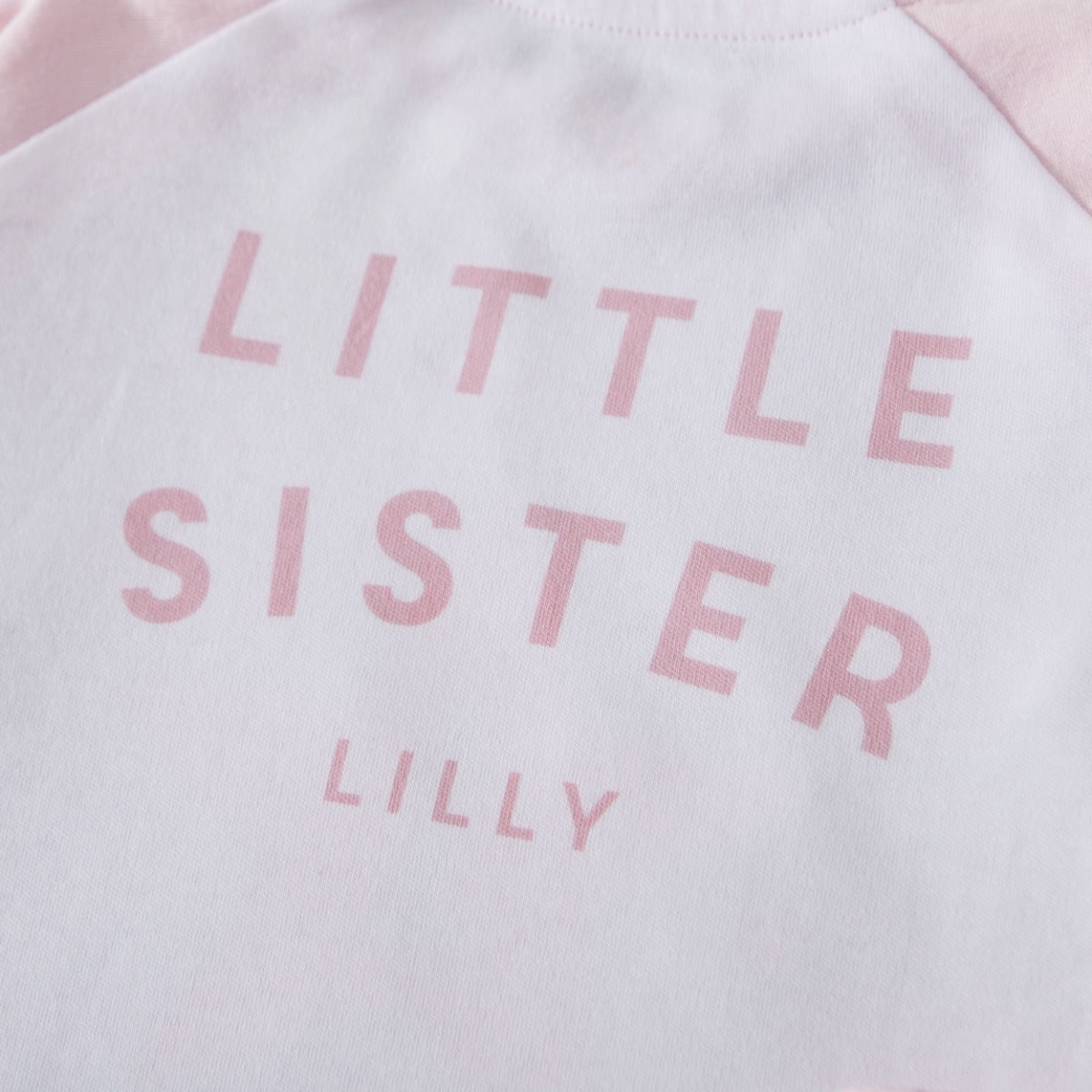Personalised 'Little Sister' Pyjamas