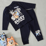 Name It Personalised Navy Bluey Pyjamas