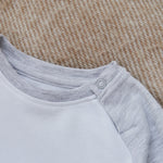 Personalised Grey Jersey Pyjamas 
