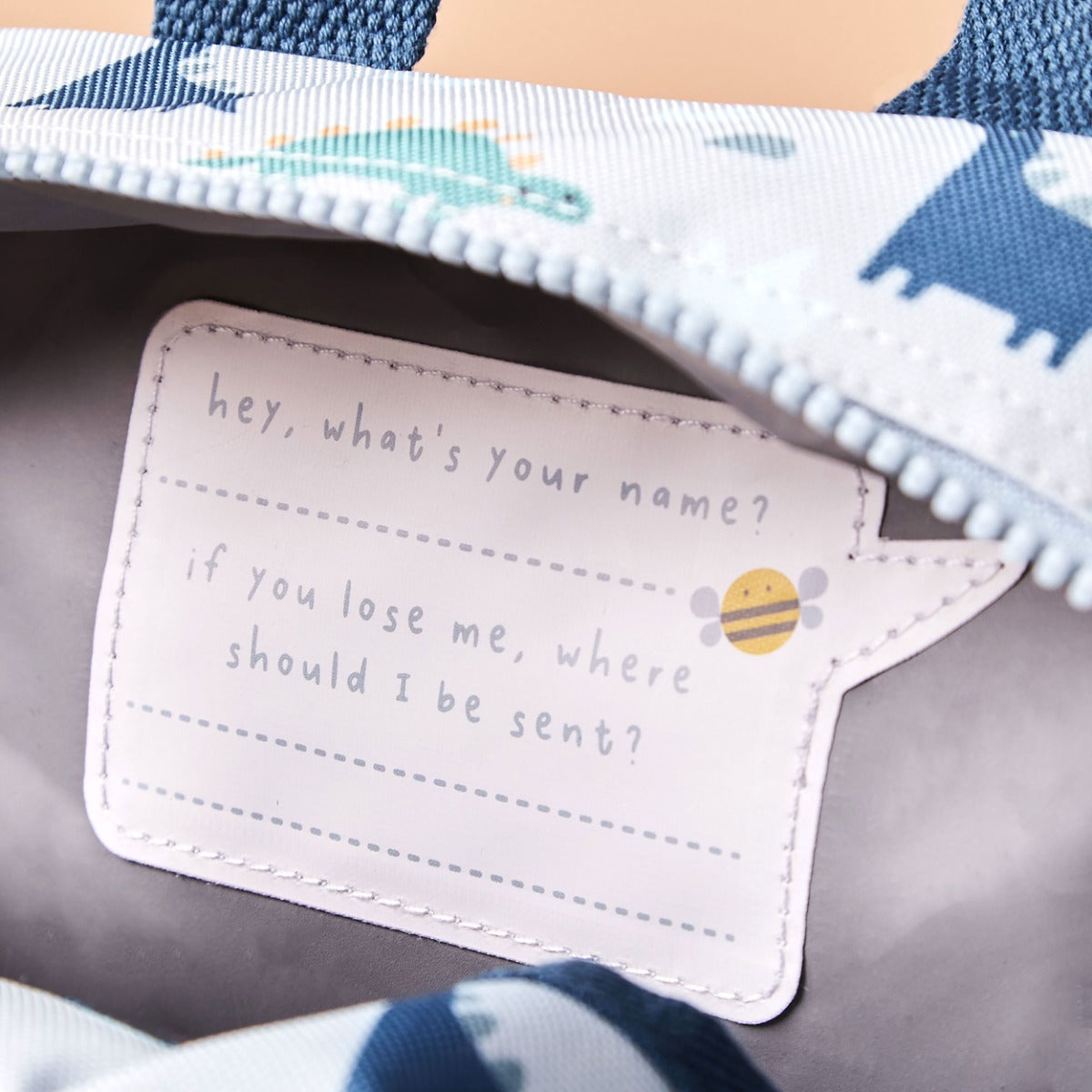 Personalised Just Bee Kids Dinosaur Lunch Bag – My 1st Years