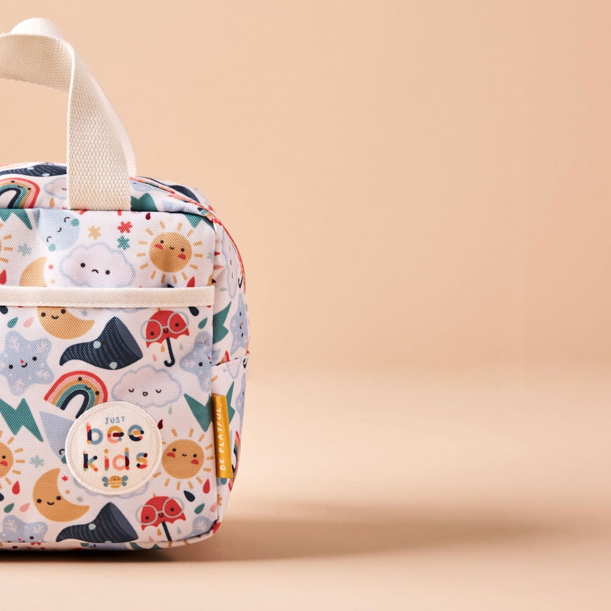 Personalised Just Bee Kids Weather Lunch Bag 