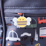 Personalised Just Bee Kids Transport Print Backpack