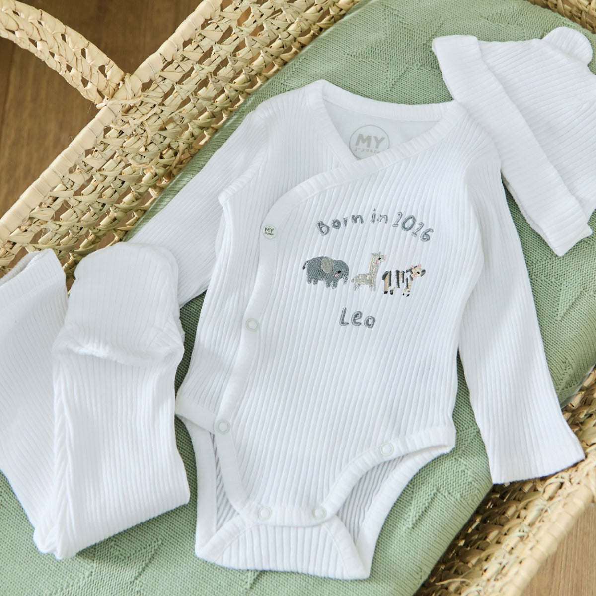 Personalised Born in 2026 Home From Hospital Bundle