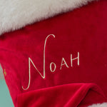 Personalised Large Santa Stocking
