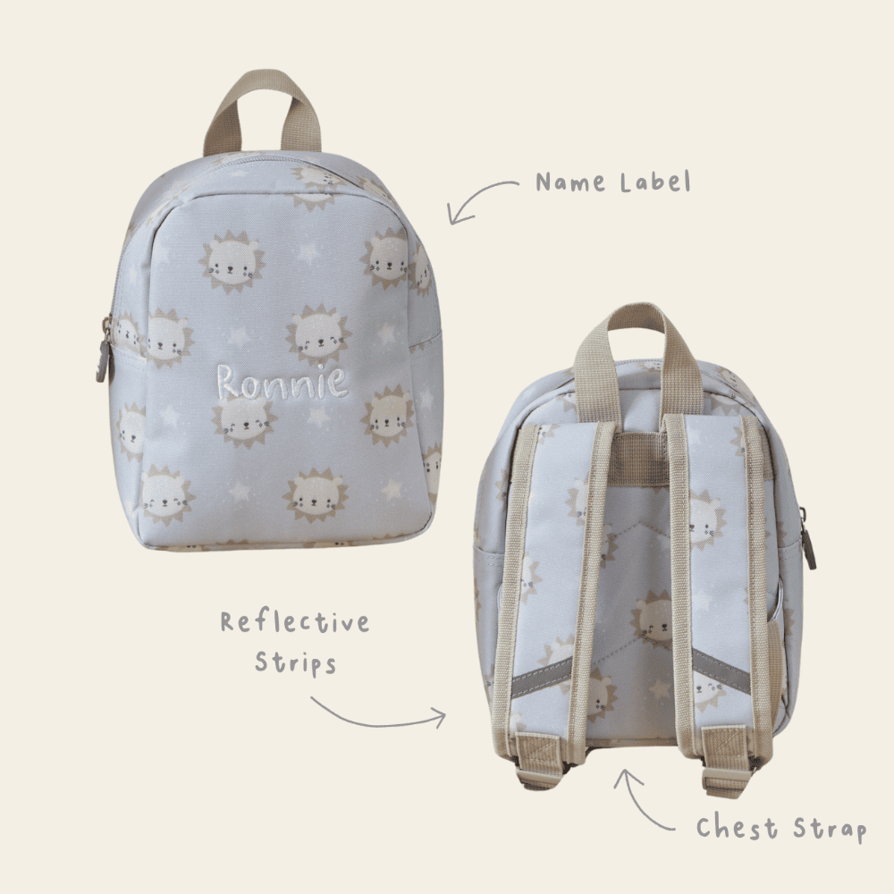 Personalised Lion Tiny Backpack
