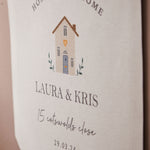 Personalised New Address Wall Hanging by Made Yours