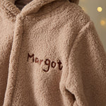 Personalised Red Nose Brown Reindeer Robe