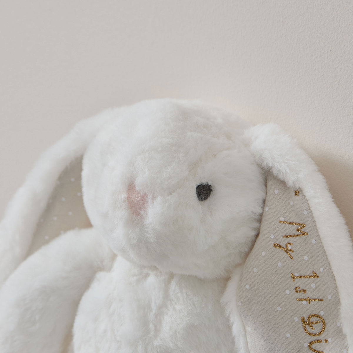 Personalised Happy Diwali White Bunny
