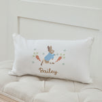 Personalised Peter Rabbit™ Cross Stitch Cushion
