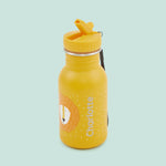 Personalised Trixie Yellow Lion Water 350ml Bottle