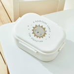 Personalised Lion White Lunchbox 