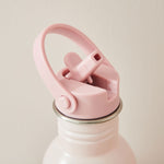 Personalised Pink Bunny 350ml Water Bottle