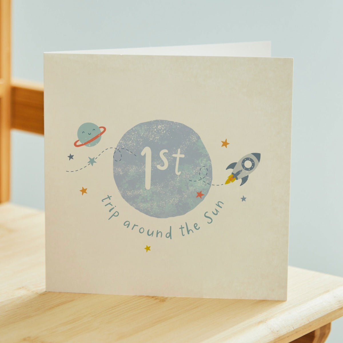 Personalised 1st Trip Around The Sun Gift Card