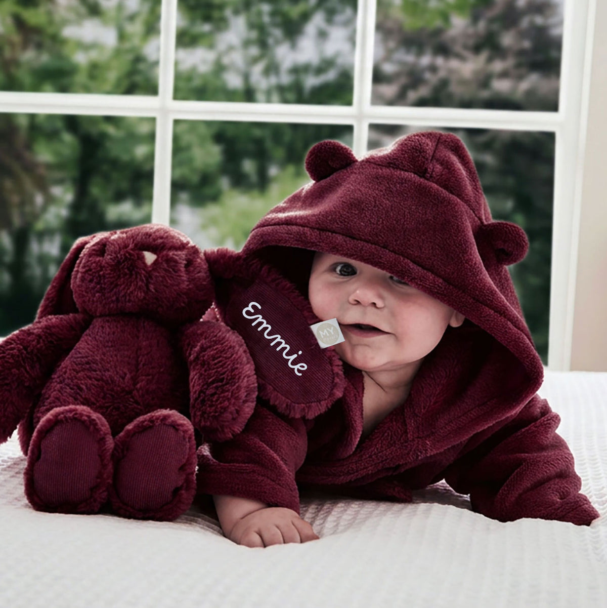 Personalised Mulberry Pie Fleece Robe