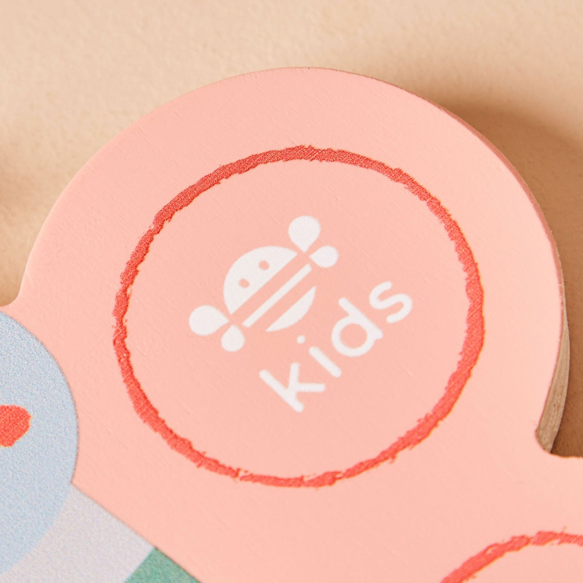 Personalised Just Bee Kids Wooden Butterfly Rattle FSC®