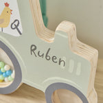 Personalised Tractor Rattle FSC® 